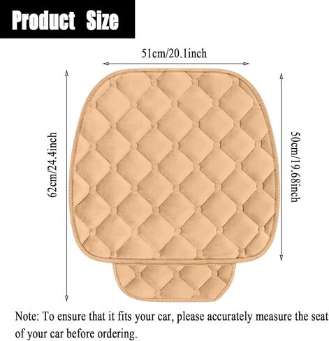 JXJKMMN 2 غطاء مقعد للسيارة، واقي مقعد السيارة الأمامي مسامي، مريح ناعم، غطاء وسادة مقعد السيارة وسادة مقعد عالمية لمعظم السيارات، إكسسوارات داخلية للسيارة للرجال والنساء (وردي) in Kuwait