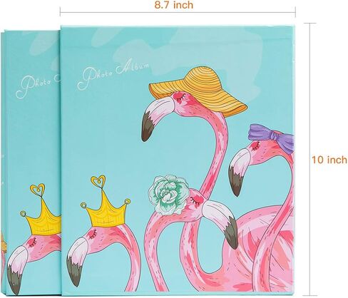 ألبوم صور Edian Baby مقاس 4 × 6 بوصات ألبومات صور عائلية صغيرة تحتوي على 200 صورة (فلامنغو) in Kuwait