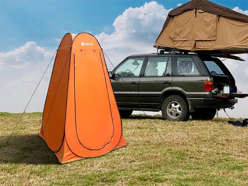 Tahoe Trails Pop Up Shower Tent Camping Toilet Changing Dressing Privacy Room with Carrying Bag for Outdoors Indoors in Kuwait