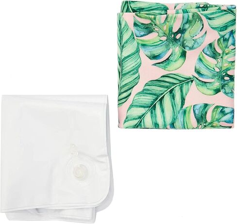BLUE PANDA Inflatable Beach Pillow for Pools Travel Vacations, Tropical Leaves in Saudi Arabia