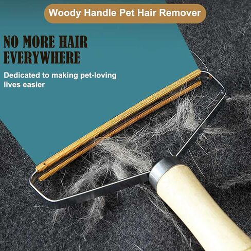 Duuclume 4 قطع أداة إزالة شعر الحيوانات الأليفة مع قفاز للعناية، مزيل شعر فعال للقطط والكلاب المثلث للبقع العمياء، أداة إزالة التنظيف قابلة لإعادة الاستخدام للأريكة وغسيل الملابس والسجاد والأثاث in Kuwait
