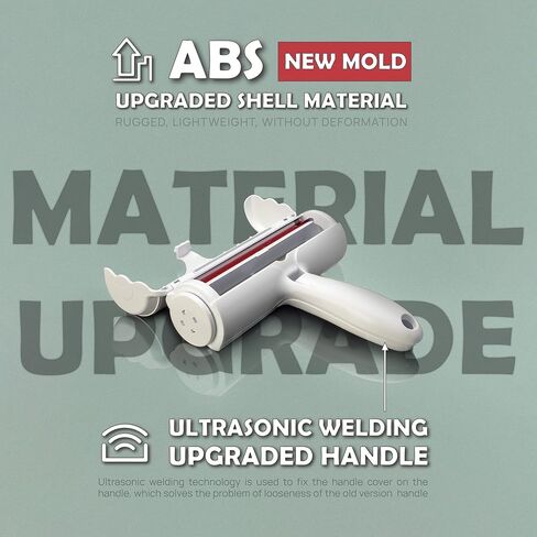 أسطوانة إزالة شعر الحيوانات الأليفة من LIJIU® مكونة من 3 عبوات لتنظيف شعر القطط والكلاب على القماش والأثاث والأريكة والسجاد والسرير وما إلى ذلك. (تحتوي على أسطوانة قابلة لإعادة الاستخدام وبكرة الوبر اللاصقة ومكشطة شعر الحيوانات الأليفة) in Kuwait