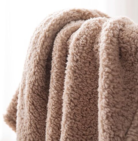 بطانية أطفال من الصوف من بيرتي شيربا للأولاد والبنات | بطانيات قطيفة لاستقبال القماط فائقة النعومة ودافئة وخفيفة الوزن ومسامية لعربة الأطفال الرضع - مقاس 33 بوصة × 43 بوصة، رمادي داكن in Kuwait