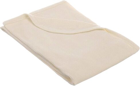 TL Care 100% Cotton Thermal Waffle Swaddle Blanket, Soft, Breathable & Stretchy, Cream, 30" x 40" for Boys and Girls, Perfect for Swaddling, Travel and Gifting in Saudi Arabia