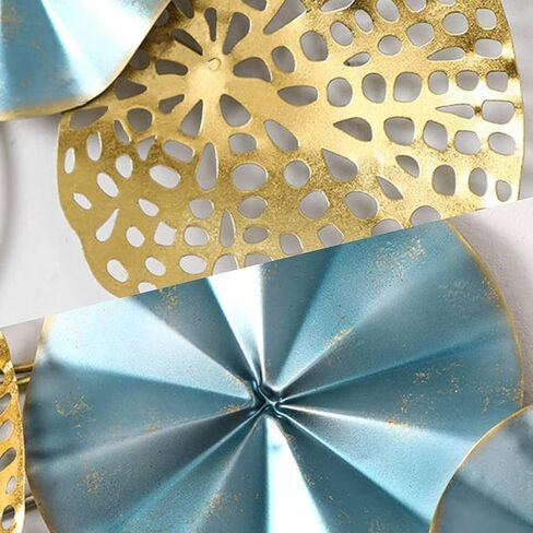 ديكور حائط معدني ثلاثي الابعاد من جابشي، منحوتات جدارية مبتكرة مصنوعة يدويا لغرفة المعيشة والشرفة وغرفة النوم، ديكور فني حديث 46.5 × 22.8 انش in Kuwait