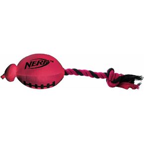Nerf Dog Small to Medium Red and Green (2-Pack) Plush Football Launcher Dog Toy in Saudi Arabia