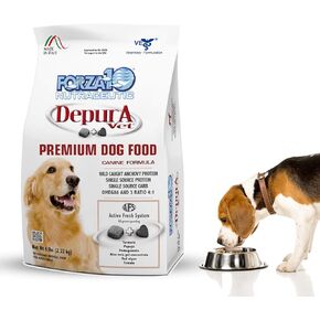 Forza10 Active Depura Daily Life Protection Dry Dog Food, Limited Ingredient Gluten Free All Natural Ingredients Omega 6 Vet Recommended Dog Food (Fish, 22 Pounds)
