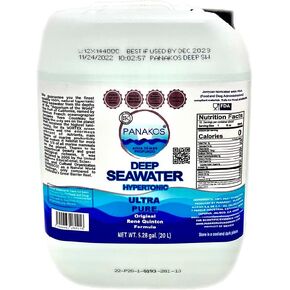 PANAKOS DEEP SEAWATER HYPERTONIC Original Rene Quinton Formula 5.28 Gallon in Saudi Arabia