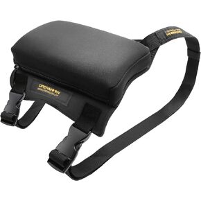 OPENMOON Camera Comfort Cushion,Universal Shoulder Pad with Ultra Thick Cushion for Support Camera.Shoulder Pain Relief Support pad.Adjustable and Soft Fabric Design (Black)