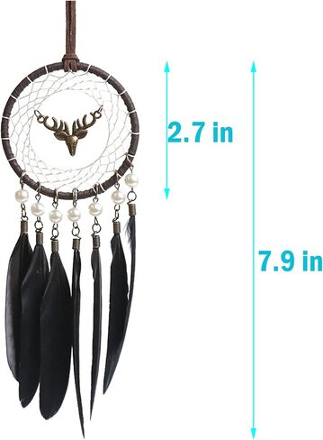 زينة حائط Tellpet Dream Catchers باللون الأسود in Kuwait