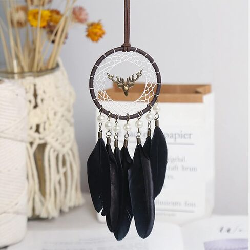 زينة حائط Tellpet Dream Catchers باللون الأسود in Kuwait