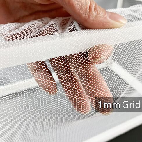 عبوتان من صندوق تربية الاسماك من حوض السمك بتصميم شبكي كبير للحضانة وفاصل اسماك الاطفال مقسم لحوض الاسماك لاسماك الاطفال والروبيان والجوبي وسمك المهرج والعدواني in Kuwait