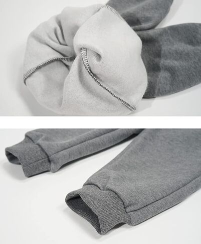 طفل رضيع الفتيان الفتيات 2 حزمة السراويل الصوف رقيقة Sweateatpants نقية نشطة الركض مع الرباط in Kuwait