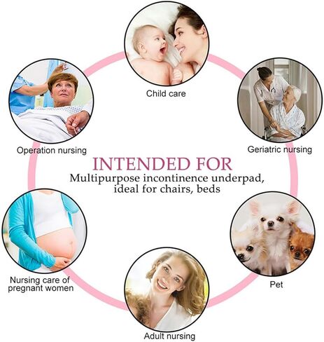 وسادات سرير كبيرة للاستعمال مرة واحدة، مكونة من 10 قطع مقاس 60 × 90 سم، وسادة تغيير الحفاضات، مفارش سرير فائقة الامتصاص لكبار السن والبالغين والأطفال والحيوانات الأليفة in Kuwait