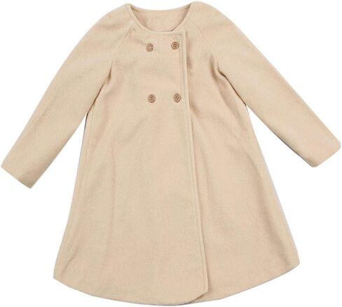 XFGLCK Toddler Baby Girls Coats Cloak Button Jacket Outerwear Fall Winter Clothes in Kuwait
