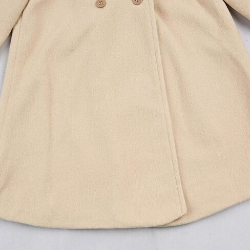 XFGLCK Toddler Baby Girls Coats Cloak Button Jacket Outerwear Fall Winter Clothes in Kuwait