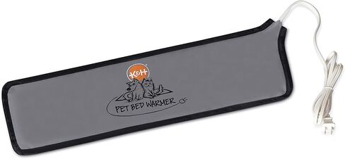 K&H Pet Bed Warmer, Safety Listed, Cat Heating Pad, Small 10.25x9.25in Gray in Kuwait