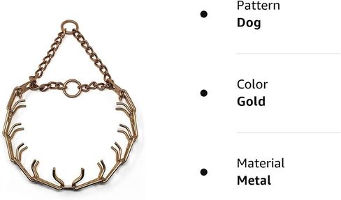 Herm Sprenger Curogan Prong Dog Training Collar Ultra-Plus Pet Pinch Collar Hypoallergenic Nickel Free No-Pull Collar for Dogs Made in Germany 2.25mm x 16in Small in Kuwait