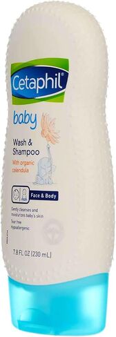 Cetaphil Baby Wash and Shampoo with Organic Calendula, 7.8 Ounce (Pack of 4) in Saudi Arabia