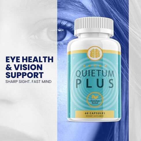 مكمل غذائي لصحة الأذن بتركيبة متقدمة من Quietum Plus Tinnitus (عبوة من قطعتين) in Kuwait