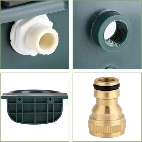 Animal Water Drinking Trough, Automatic Cow Drinking Water Bowl Feeder Trough Dispenser Waterer Livestock Water Tank with Float Ball Valves for Pet Dog Horse Cattle Goat Sheep in Saudi Arabia