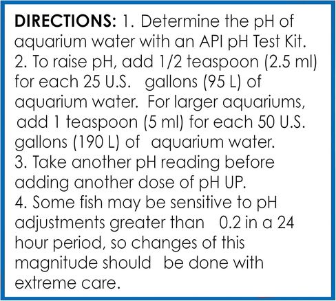 API pH UP Freshwater Aquarium Water pH Raising Solution 16-Ounce Bottle (31B) in Saudi Arabia