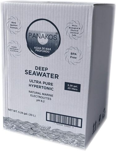 PANAKOS DEEP SEAWATER HYPERTONIC Original Rene Quinton Formula 5.28 Gallon in Saudi Arabia