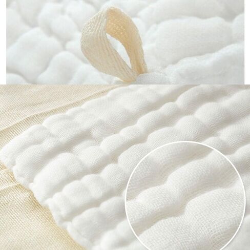 Baby Bath Towels, Super Soft Cotton Receiving Blanket for Baby's Delicate Skin,2Pack Swaddle Blanket for Newborns Toddlers Boy Girl,Baby Registry as Shower (White+White) in Saudi Arabia