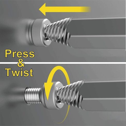 المهندس DBZ-450 مهندس المسمار Saurus الخلد الأوسط لإزالة مسامير غطاء المسمار سحق بالمينا مجموعة عرافة حفرة الجانب الآخر: 0.2 بوصة (5.0 ملم) in Kuwait