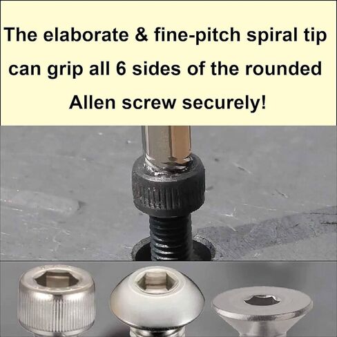 المهندس DBZ-450 مهندس المسمار Saurus الخلد الأوسط لإزالة مسامير غطاء المسمار سحق بالمينا مجموعة عرافة حفرة الجانب الآخر: 0.2 بوصة (5.0 ملم) in Kuwait