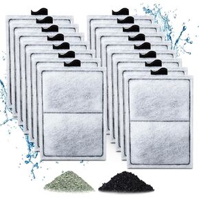 8 Pack PF-L Filter Cartridges Compatible with Top Fin Silenstream PF20, PF30, PF40 and PF75 Power Filters, Remplacement Aquarium Carbon Cartridge with Zeolite in Saudi Arabia