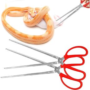 ملقط تغذية الثعبان، ملاقط تغذية الزواحف 15 انش، ملاقط كبيرة طويلة للغاية لاكسسوارات كرة الذرة، ملحقات خزان الزواحف والتنين الملتحي، لوازم تربية الحيوانات in Kuwait