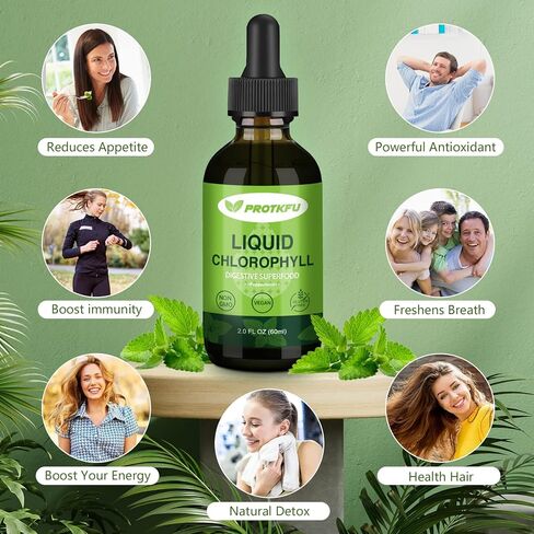 Chlorophyll Liquid Drops (2 Pack-New Package) in Kuwait