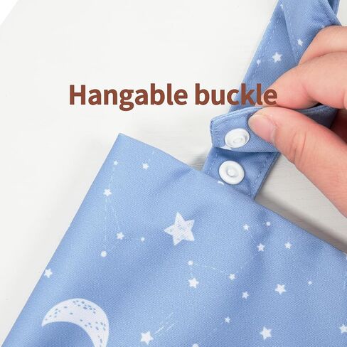 HappyFlute 9 Sets Newborn Baby Cloth Pocket Diapers Adjustable Reusable | One Wet Bag+4Diapers and 4Inserts For Baby Boys and Girls(6-33 pounds,0-3 years) in Saudi Arabia