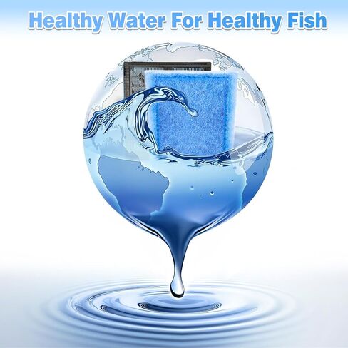 8 Pack Rite-Size C Filter Cartridges Compatible with MarineLand Filters in Kuwait