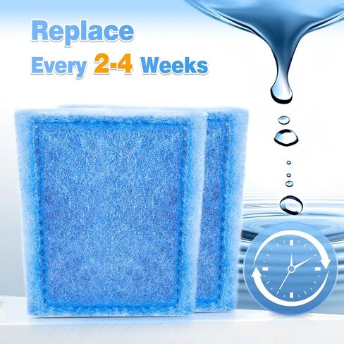 8 Pack Rite-Size C Filter Cartridges Compatible with MarineLand Filters in Kuwait