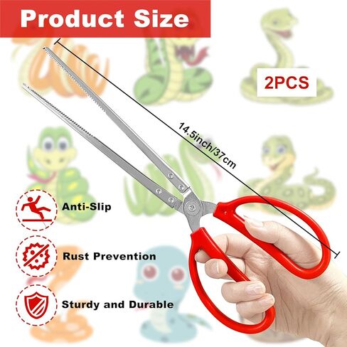 ملقط تغذية الثعبان، ملاقط تغذية الزواحف 15 انش، ملاقط كبيرة طويلة للغاية لاكسسوارات كرة الذرة، ملحقات خزان الزواحف والتنين الملتحي، لوازم تربية الحيوانات in Kuwait