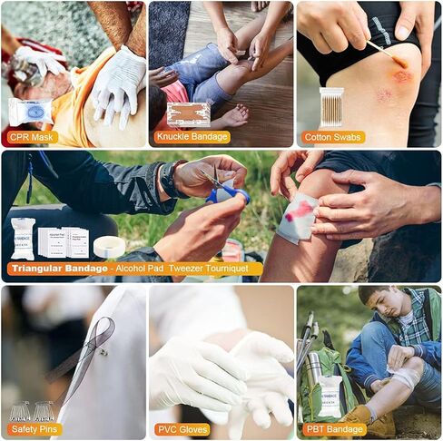 مجموعة النجاة، معدات النجاة في حالات الطوارئ، مجموعة الإسعافات الأولية، نظام مولي المتوافق مع معدات النجاة الخارجية in Kuwait