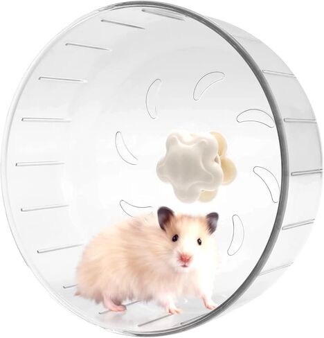 GOLDEAL 6.7Inchs Silent Hamster Wheel, Hamster Toys for Hamster Cage, Super Mute Spinner Exercise Running Wheel for Small Hamsters, Gerbils, or Mice (6.7Inchs) in Saudi Arabia