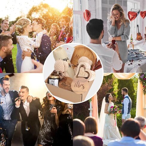 هدية للأزواج، هدايا عيد الميلاد للأزواج، هدايا الزفاف، هدايا الخطوبة للأزواج، هدية دش الزفاف، هدايا الذكرى السنوية للأزواج، هدايا السيد والسيدة، هدايا المتزوجين حديثًا مع شموع الأكواب للزوجين in Kuwait