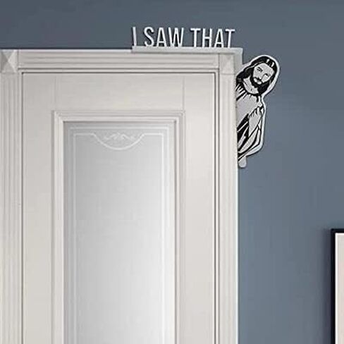 ARK Survivor Jesus I Saw That Door Window Frame Computer Decoration (Large L) in Kuwait