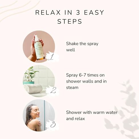 رذاذ دش بالبخار من سبا الأوكالبتوس - مع ياسمين مادوراي من أجل هروب الأزهار المنعشة (240+ حمام) | رذاذ الأوكالبتوس الطبيعي 100%، مملوء بمستخلص فلاورباخ | هدايا سبا مثالية للنساء in Kuwait