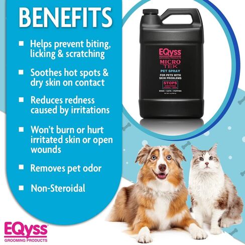 EQyss Micro-Tek رذاذ الحيوانات الأليفة، 128 أوقية in Kuwait
