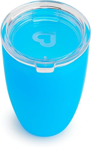 Munchkin® Miracle® 360 Trainer Sippy Cup - Converts to Straw Cup and Open Training Cup, 7oz, Blue/Green in Saudi Arabia