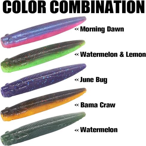 Ned-Rig-Kit-Finesse-Baits-Soft-Plastic-Worms-Fising-إغراء لعصا البيس سويمبيت جراد البحر السحر Shroom Ned Jig Head Kit in Kuwait
