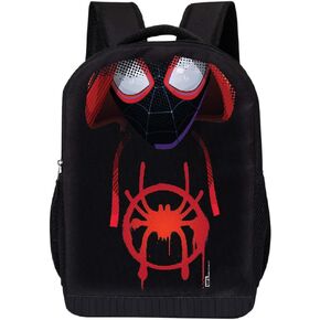 Marvel COMICS CLASSIC SPIDERMAN BACKPACK BLACK SPIDERMAN 18 INCH AIR MESH PADDED BAG (Avengers - Michael Cho Spiderman) in Saudi Arabia