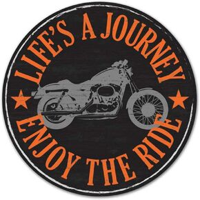 علامة معدنية دائرية مقاس 12 بوصة من Craig Bachman: شماعة حائط للدراجة النارية MD0464 in Kuwait