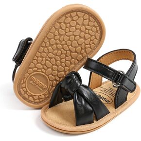 BEBARFER Baby Girls Sandals Toddler Infant Cute Flowers Anti-Skid Rubber Sole First Walkers Summer Shoes in Saudi Arabia