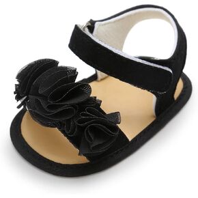 myppgg Baby Girls Summer Sandals Non-Slip Soft Sole Infant Slippers Floral Princess Dress Toddler First Walkers Shoes…