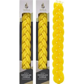 Havdalah Candle Yellow (2-Pack) in Kuwait